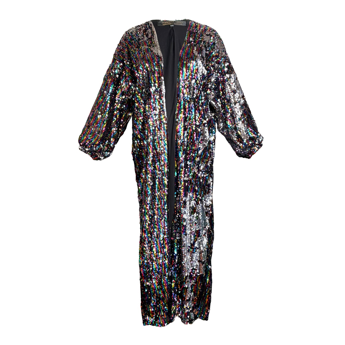 Rainbow Rage Sequin Cocoon Jacket