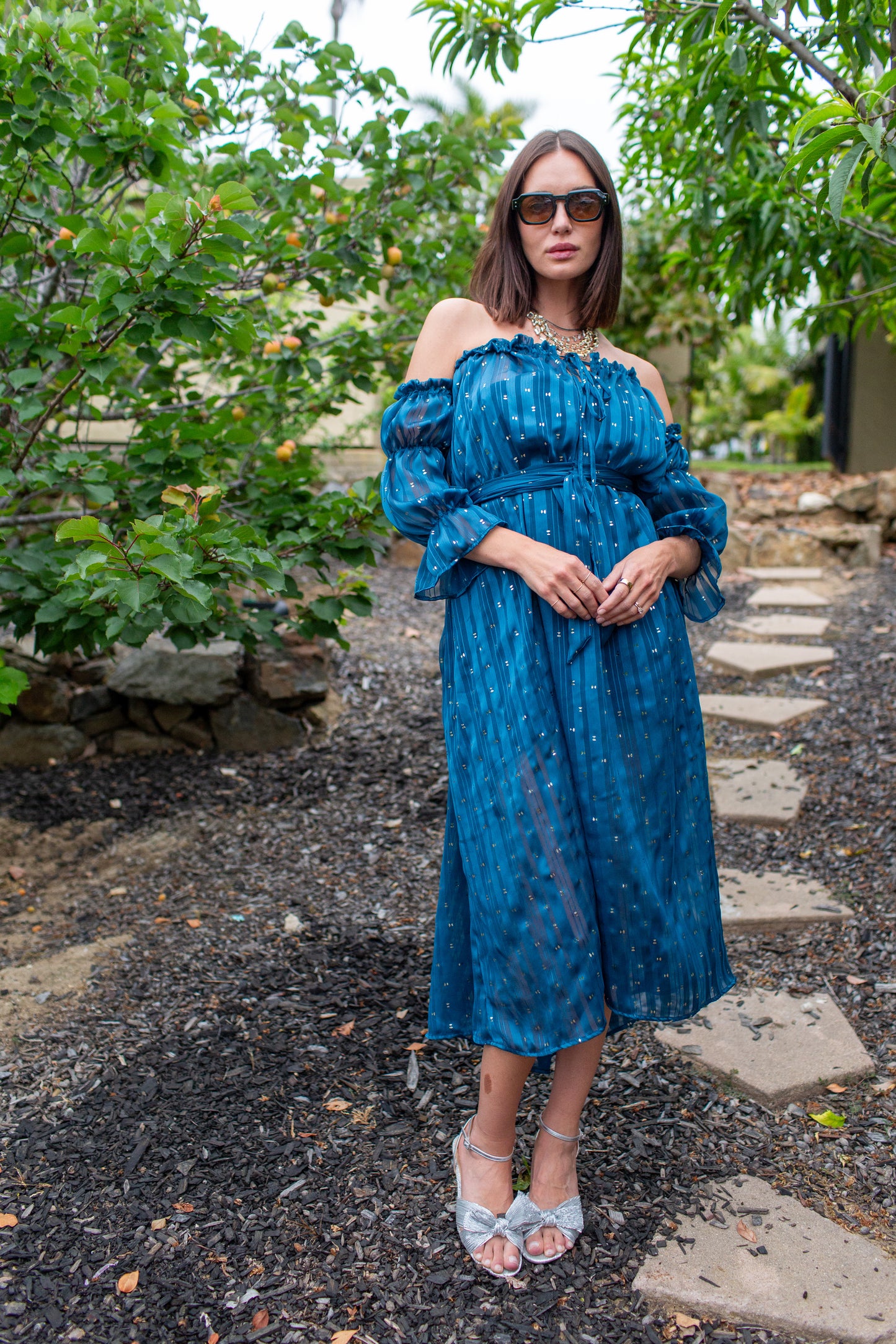 Raquel Dress in Atlantic Phenom PRE-ORDER