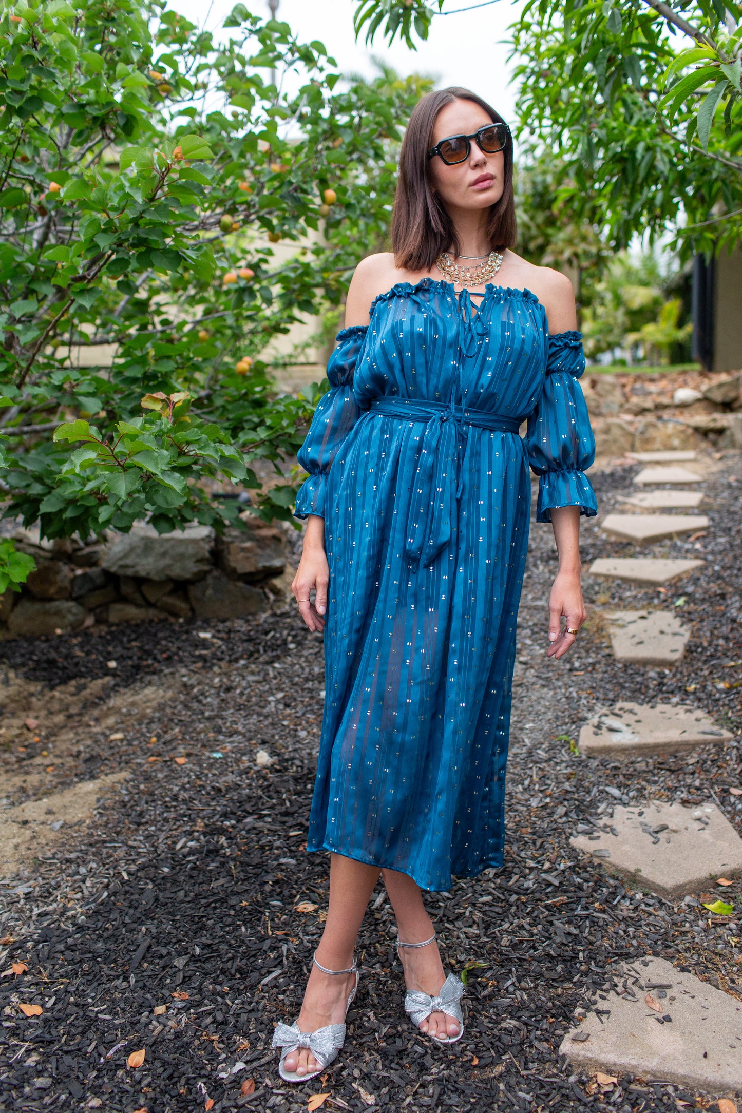 Raquel Dress in Atlantic Phenom PRE-ORDER