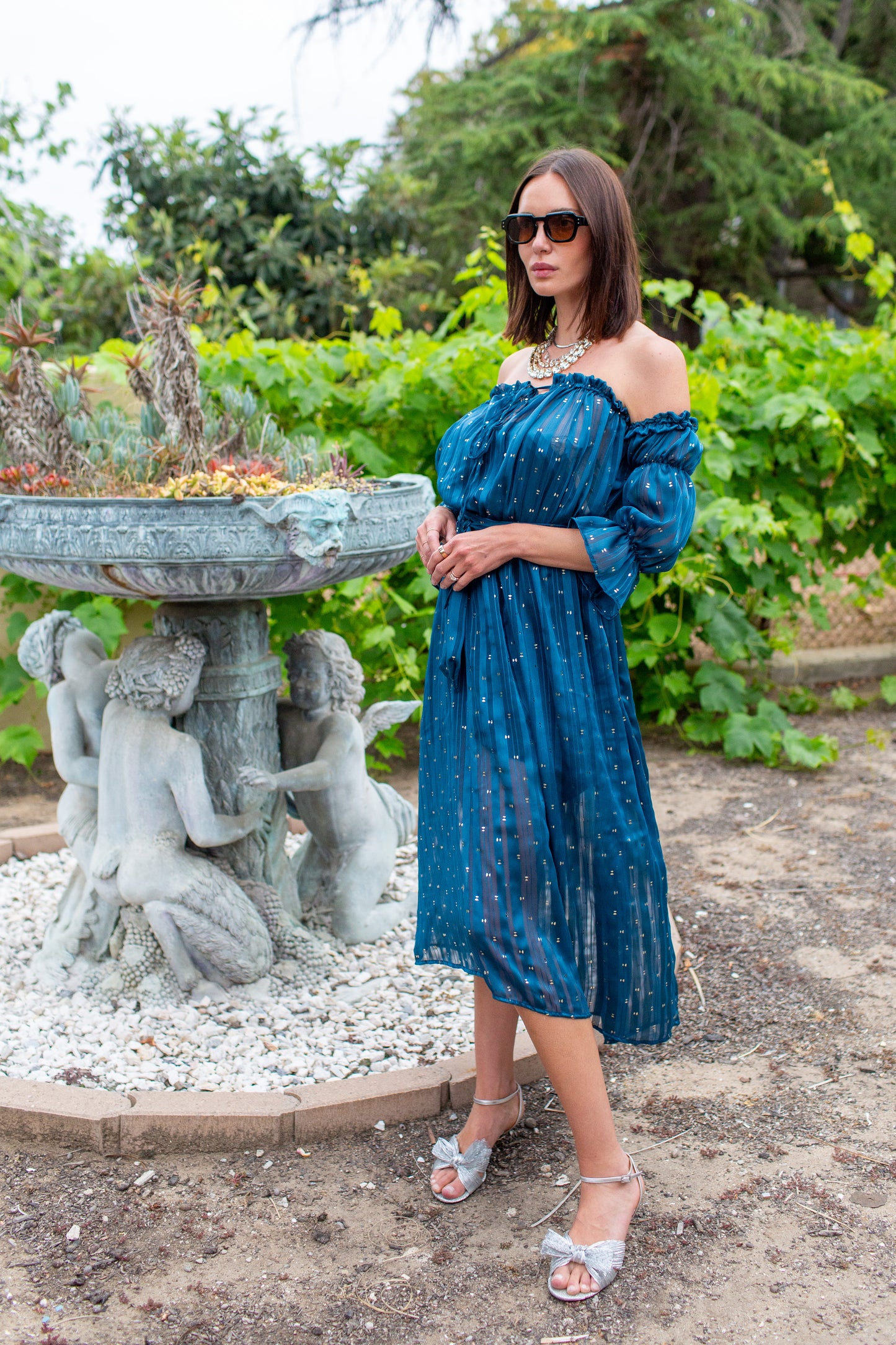 Raquel Dress in Atlantic Phenom PRE-ORDER