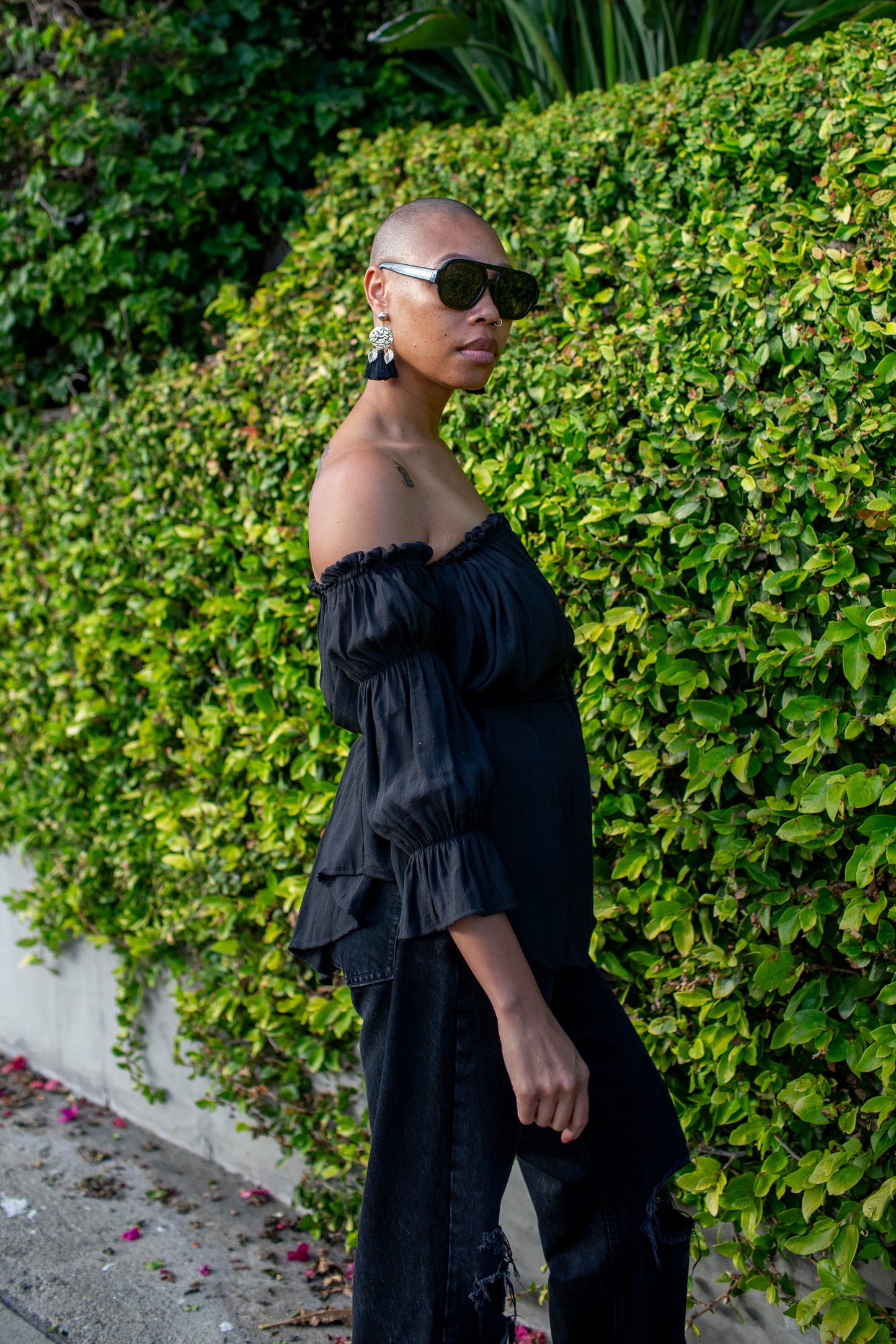 Raquel Top in Ebony