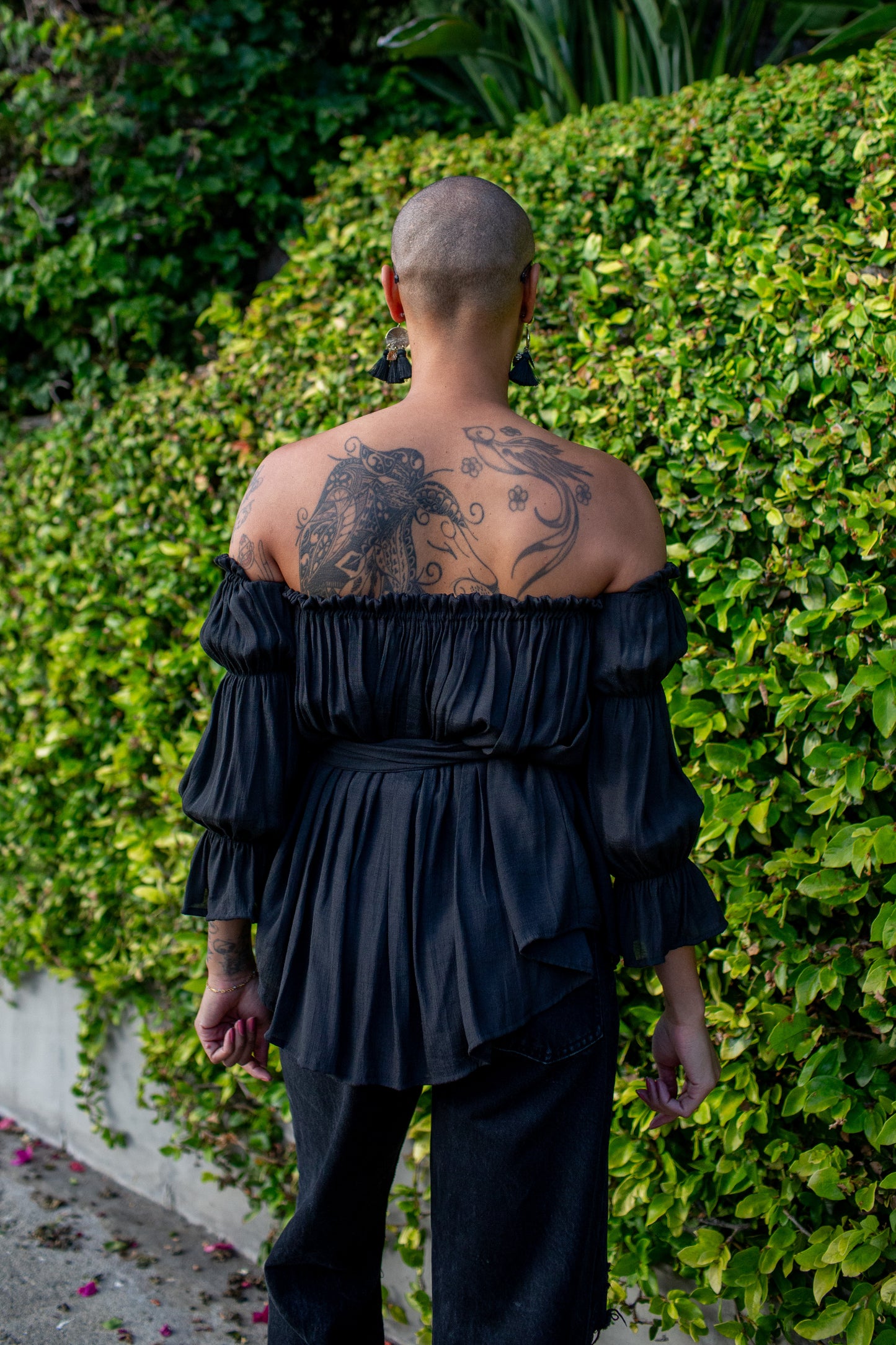 Raquel Top in Ebony