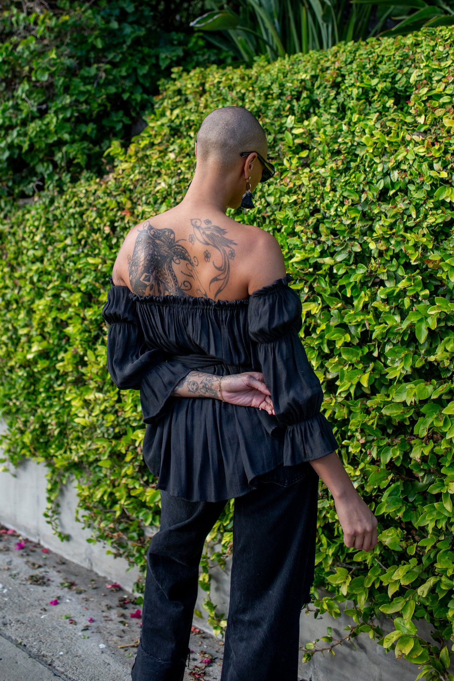 Raquel Top in Ebony