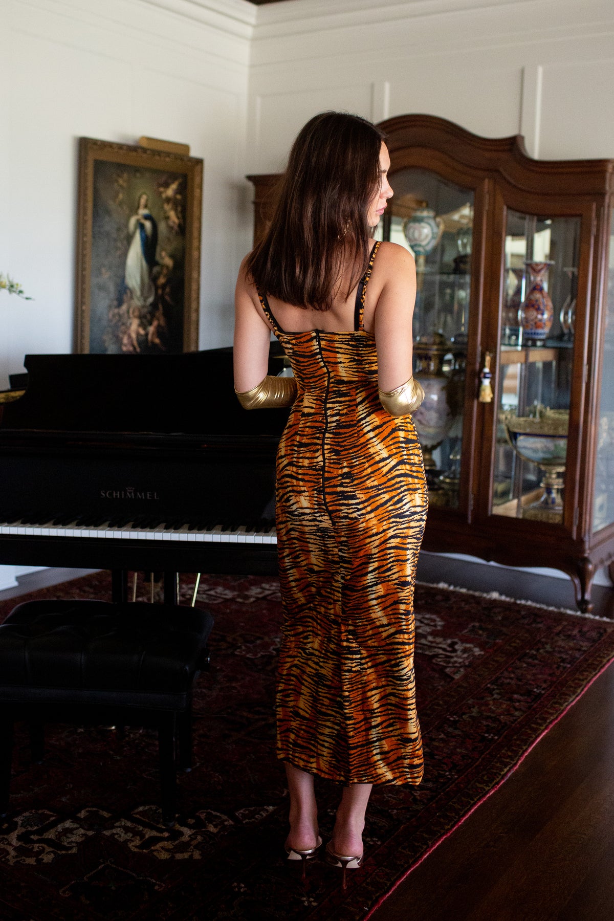 Roselyn Dress in Tempting Tigress PRE-ORDER