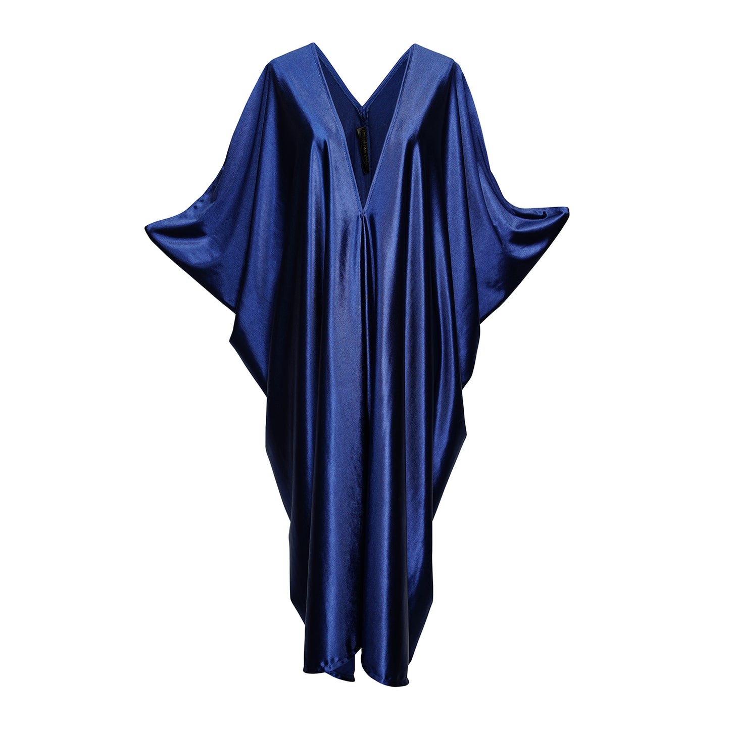 A stunning caftan made from high-quality midnight blue Jersey