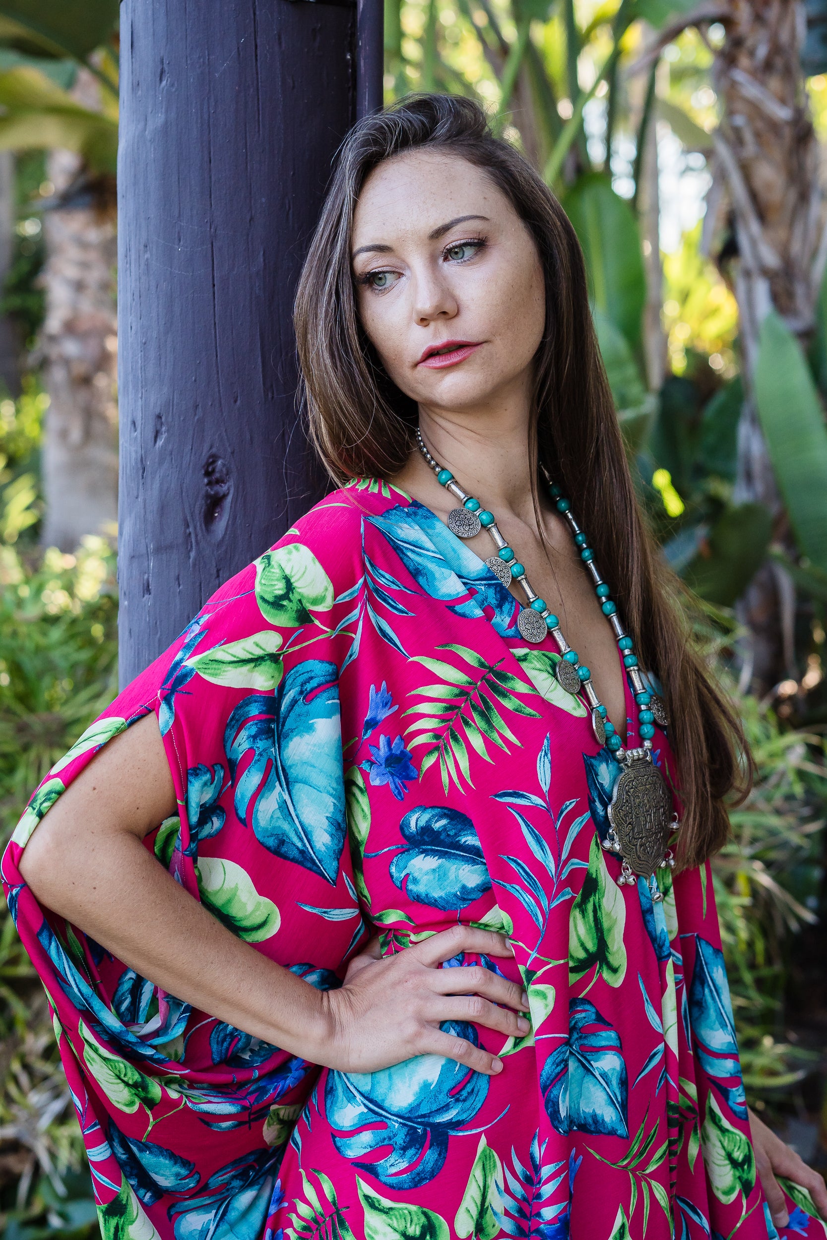 Floral 2025 caftan dress