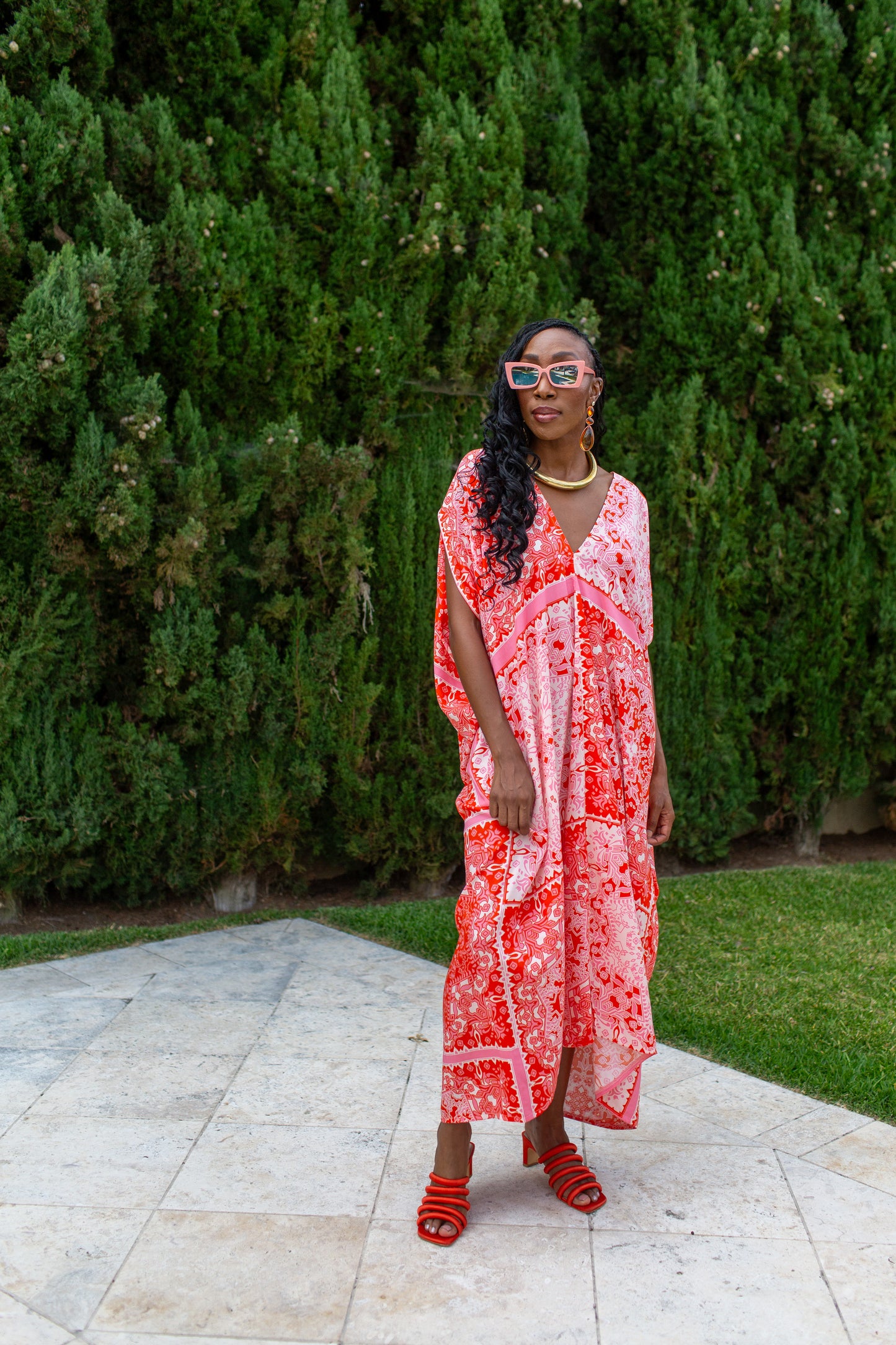 Tangiers Taffy Caftan (PRE-ORDER)