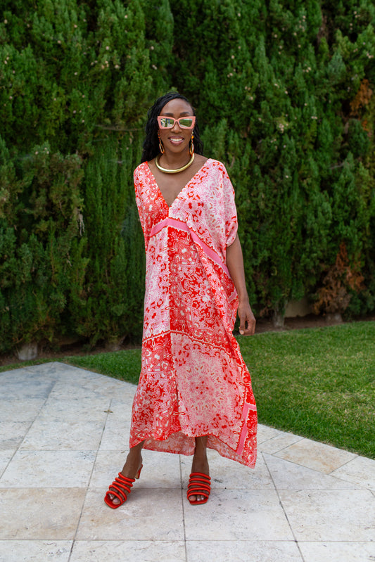Tangiers Taffy Caftan