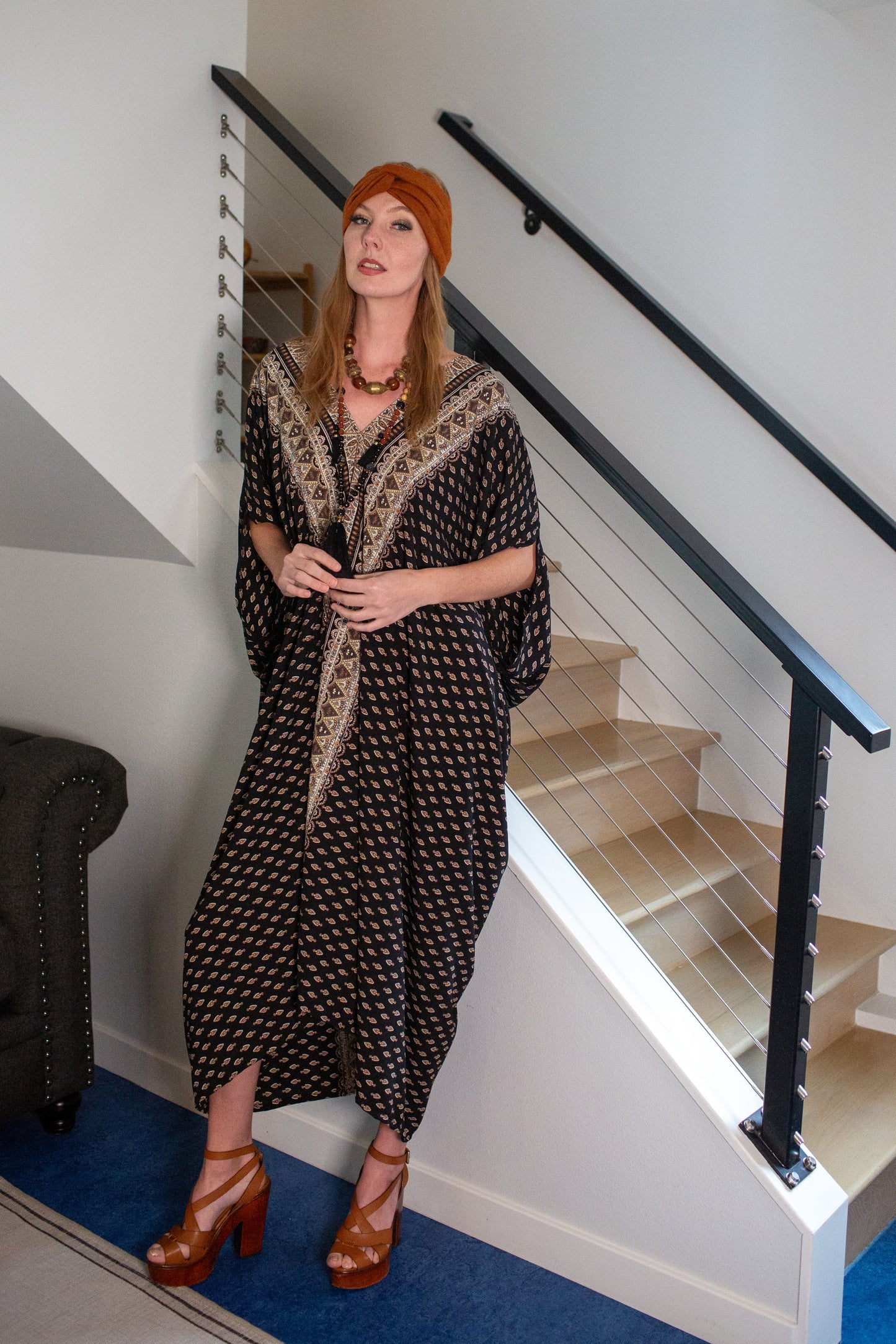 Terrance Border Caftan