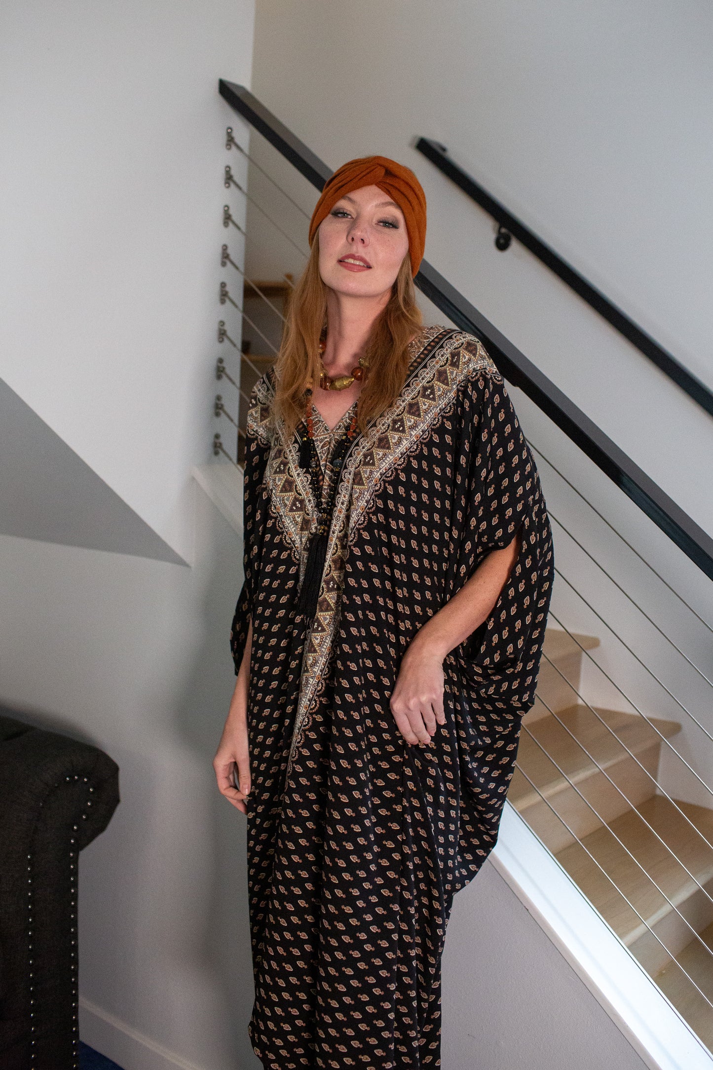 Terrance Border Caftan