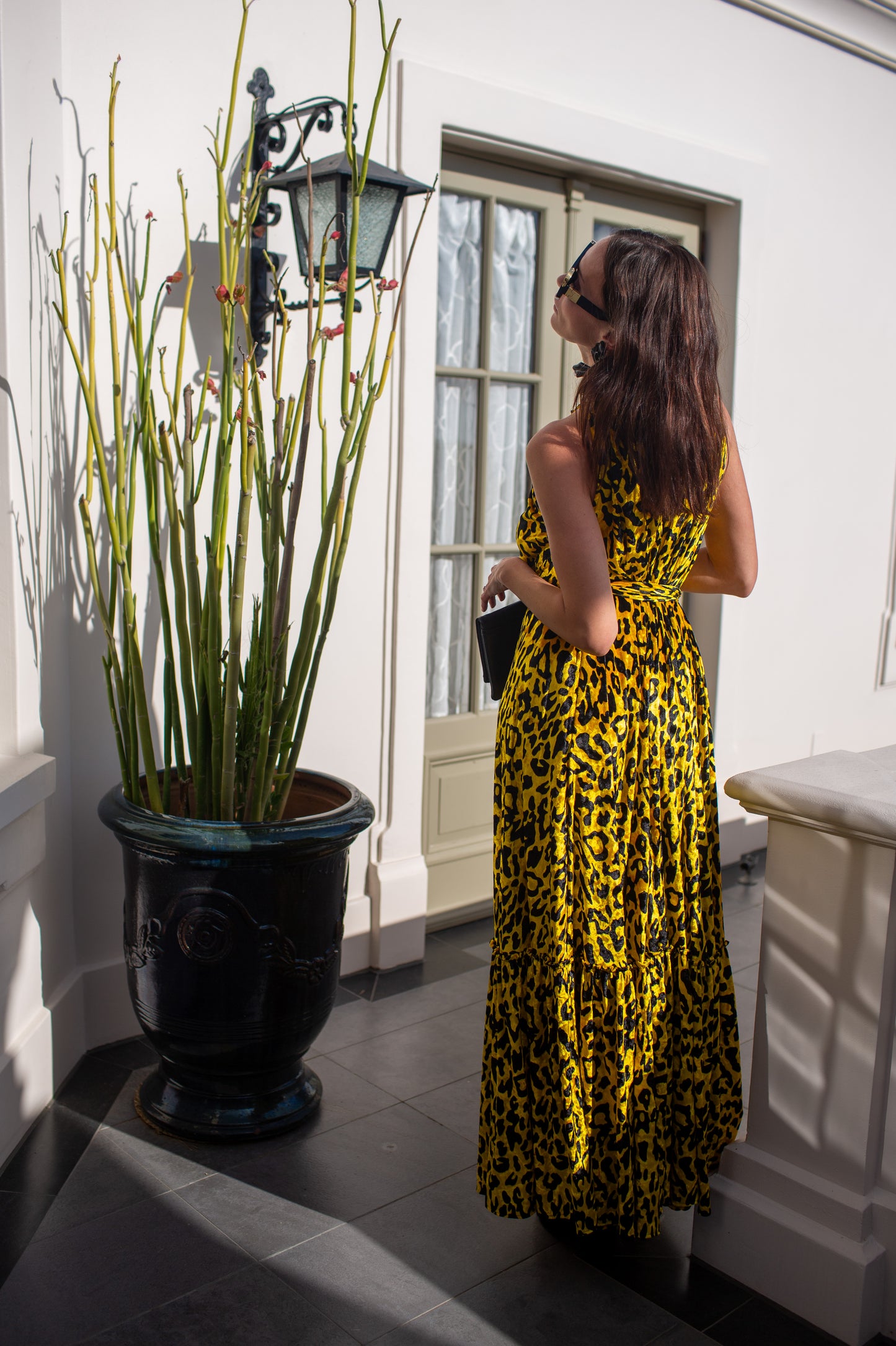 Vanya Gold Maxi Dress