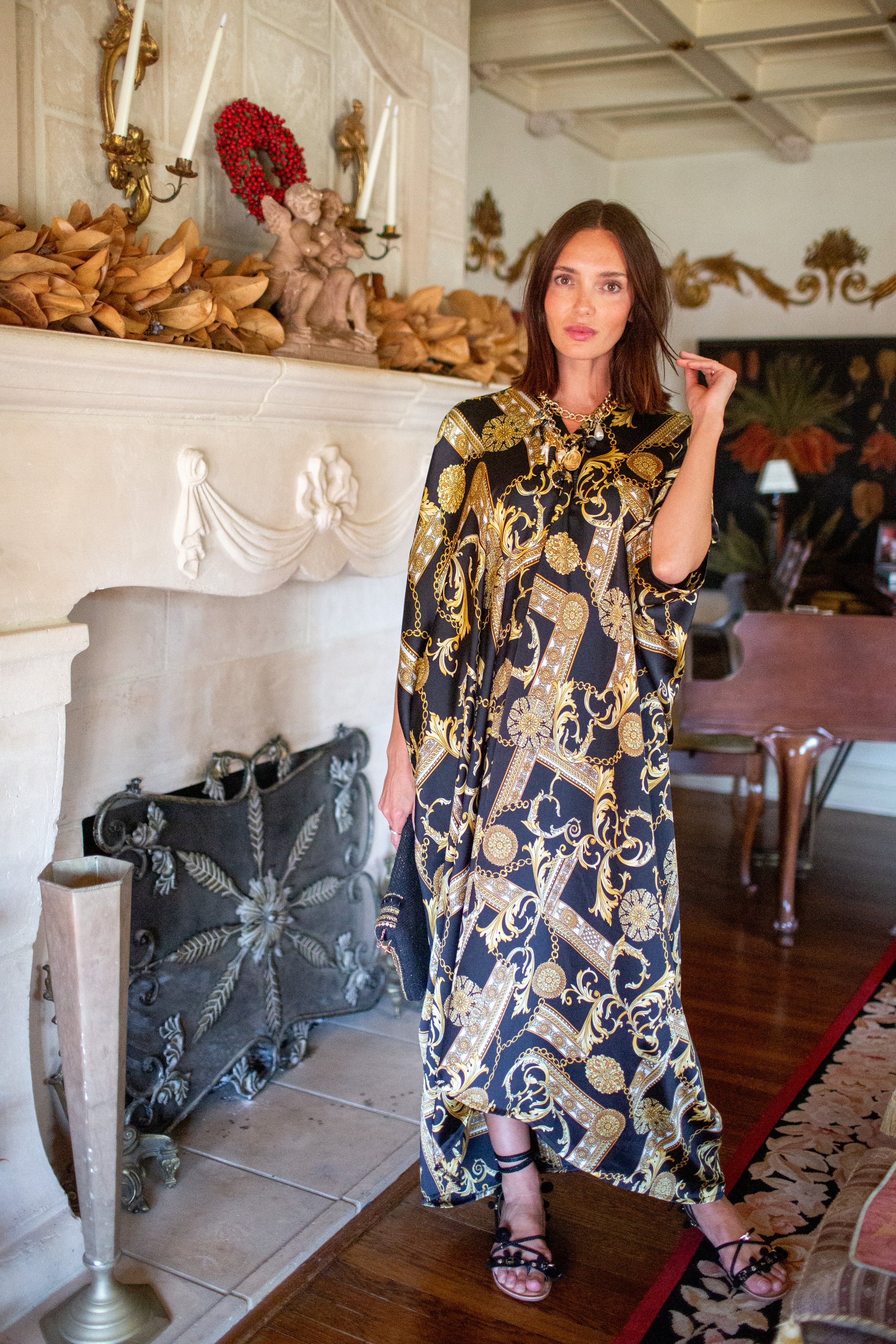 Voglia Nera Caftan Kaftan Dress Jennafer Grace Voglia Nera Caftan Kaftan Dress Jennafer Grace
