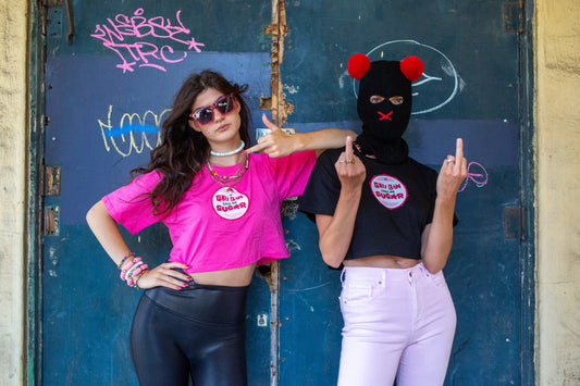 You Can Call Me Sugar Crop Tee - Pink