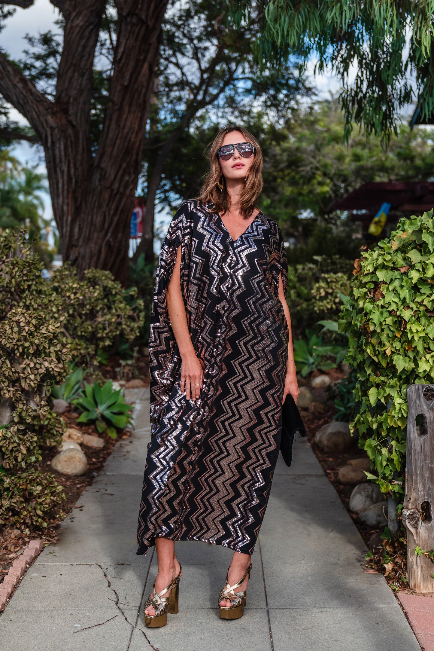 Dionne Sequin Caftan