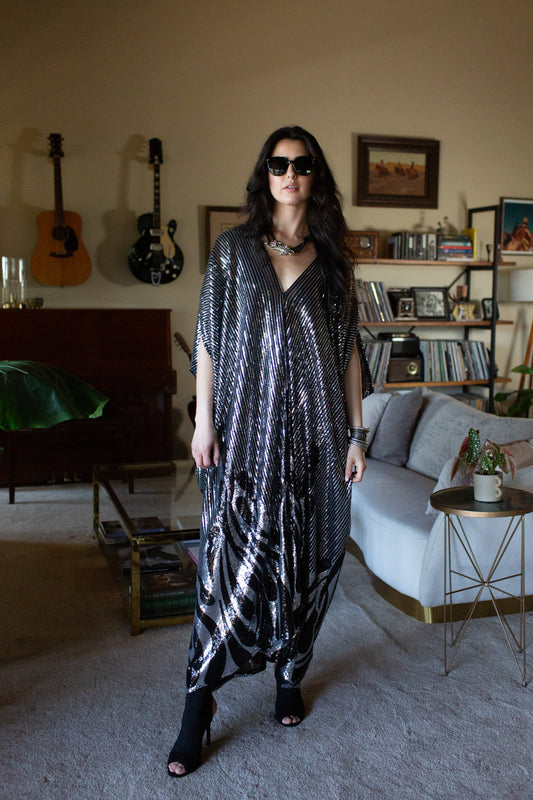Disco Inferno Sequin Caftan