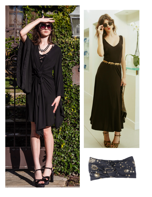 Chic LBD - Goth Girl Glam Kimono Bundle