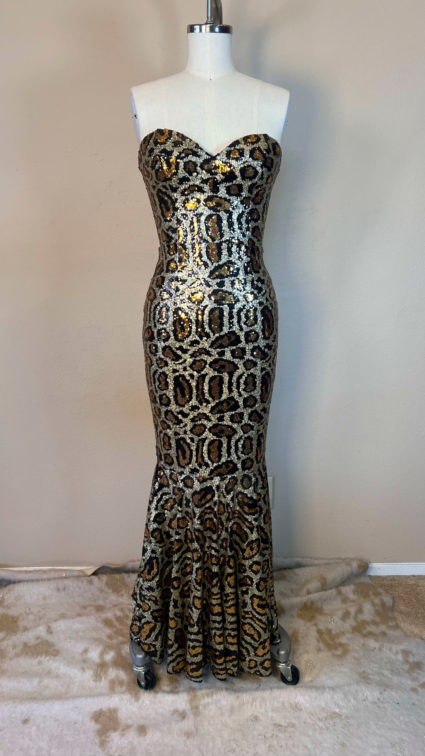 Golden Goddess Dress