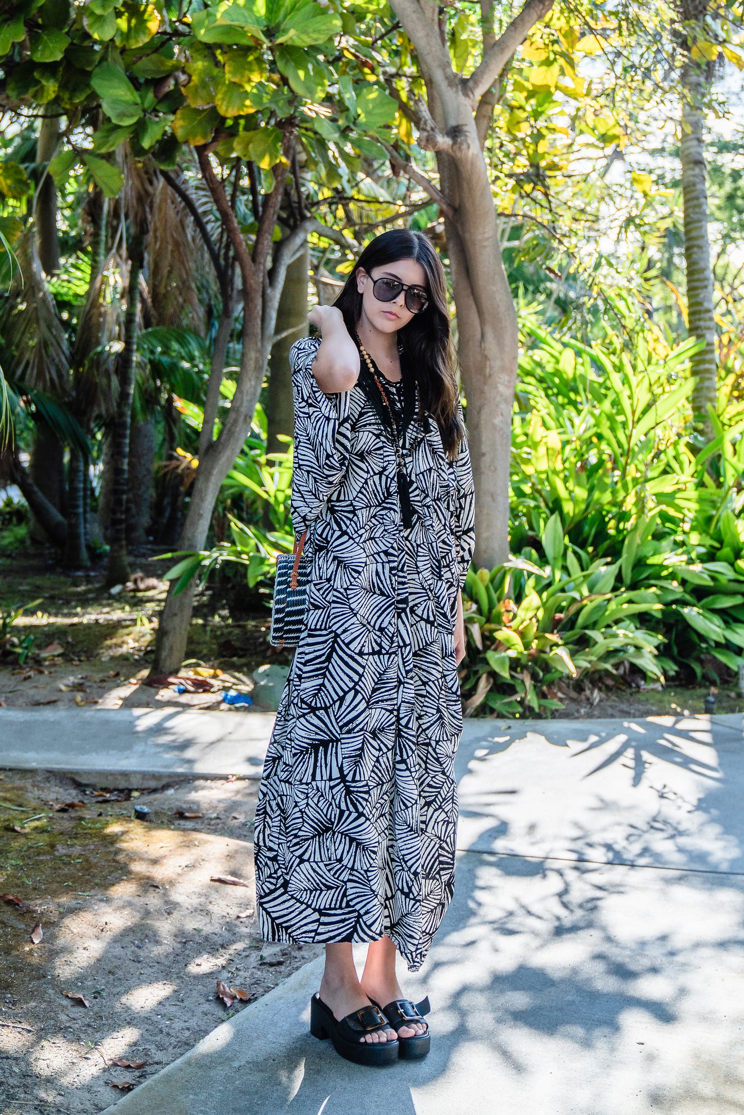 Palma Noir Caftan