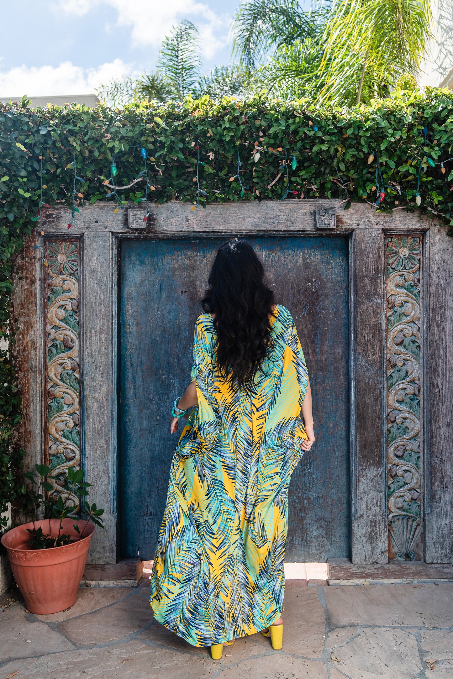 Papaya Palms Caftan