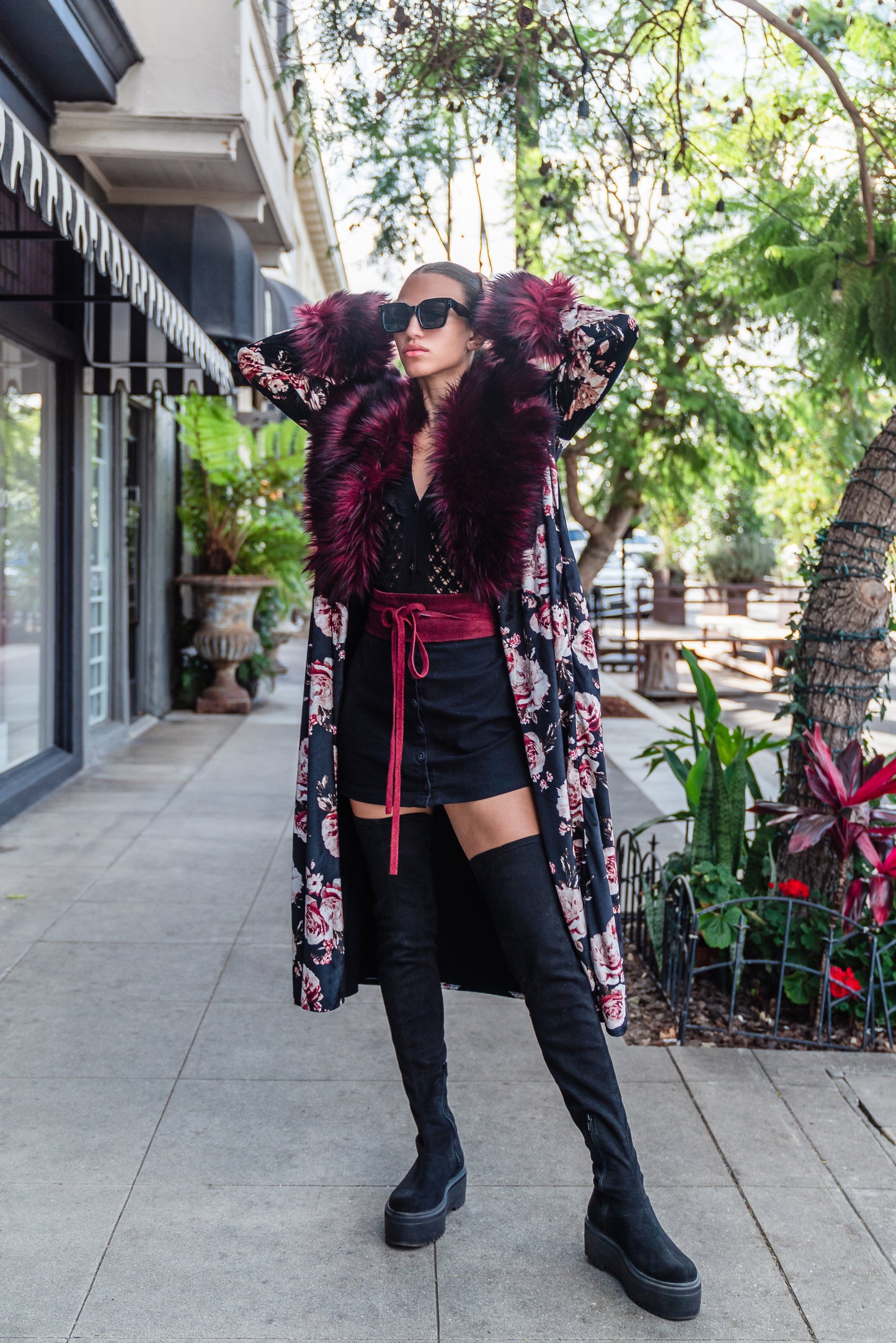 Penny Roses Nouveau Faux Fur Jacket PRE-ORDER