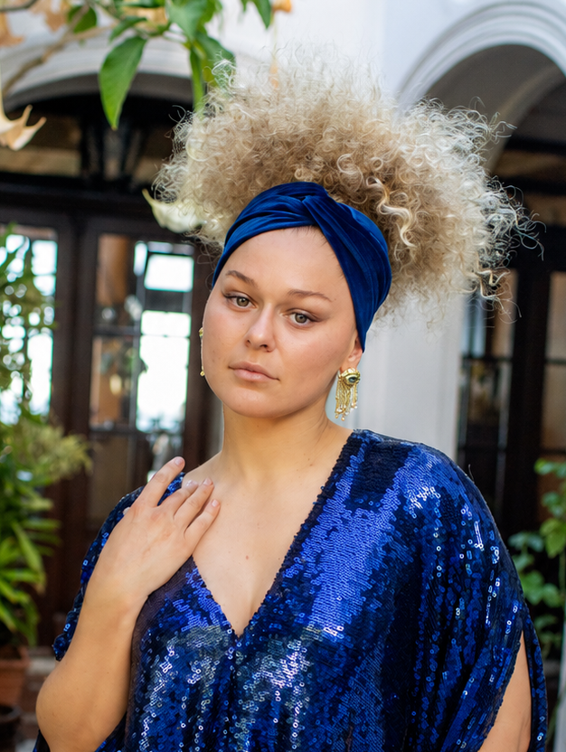 Royal Velvet Twist Headband