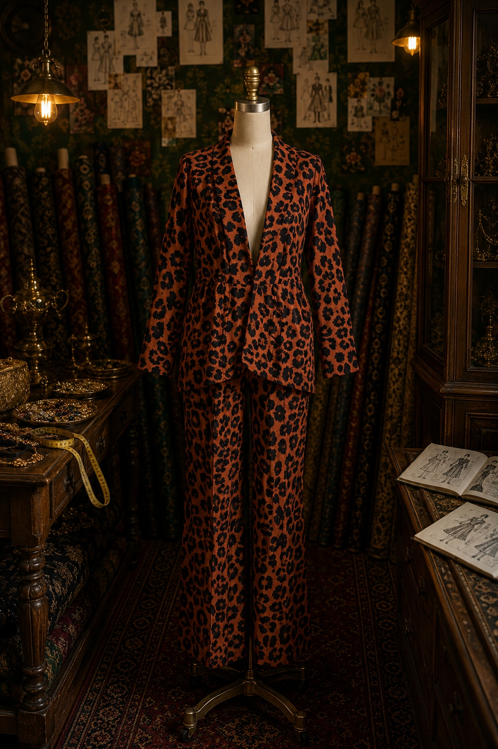 Vittoria Suit in Savannah Cat PRE-ORDER