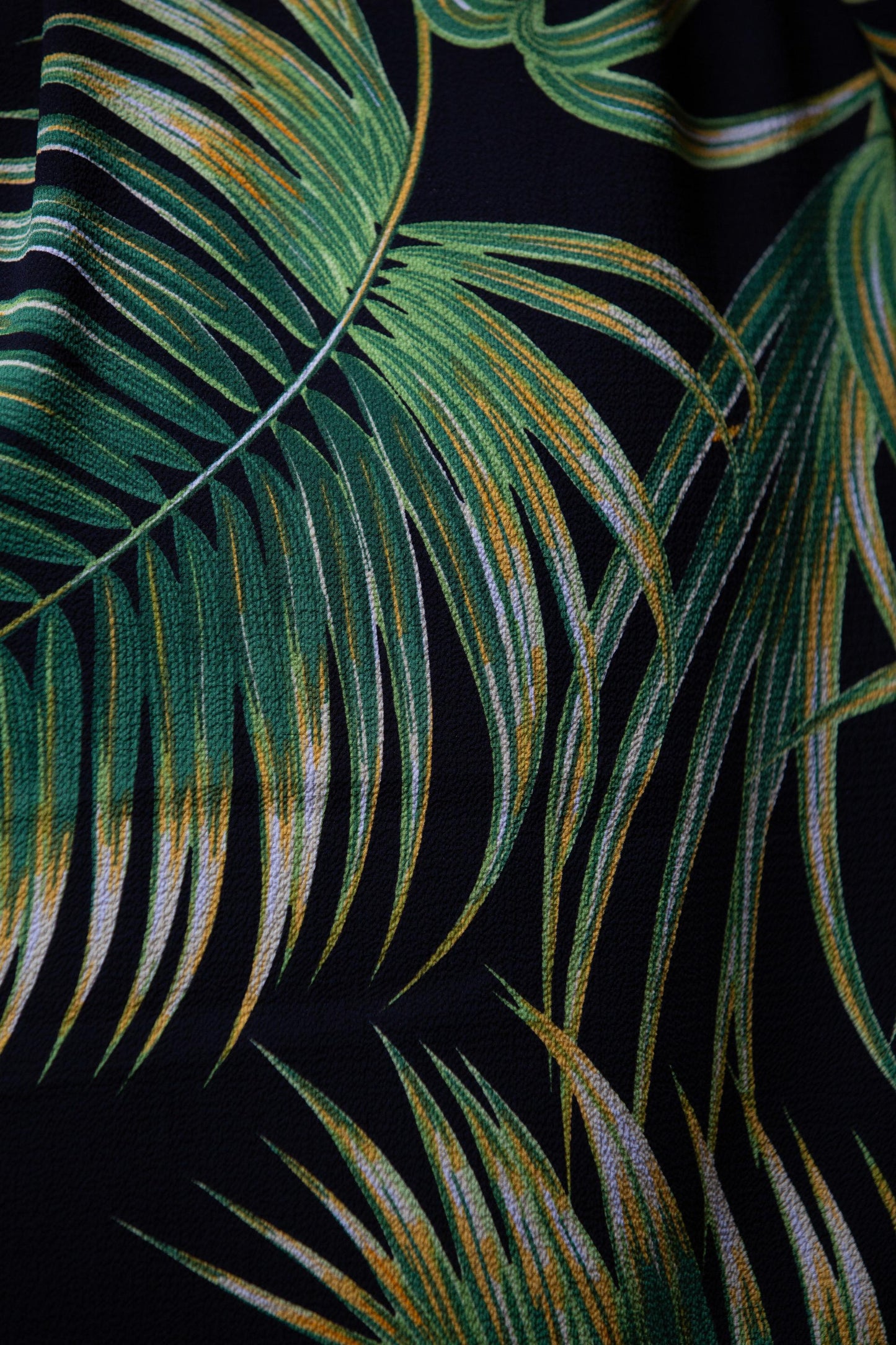 emerald forest palm print paglamas pajamas jennafergrace handmade