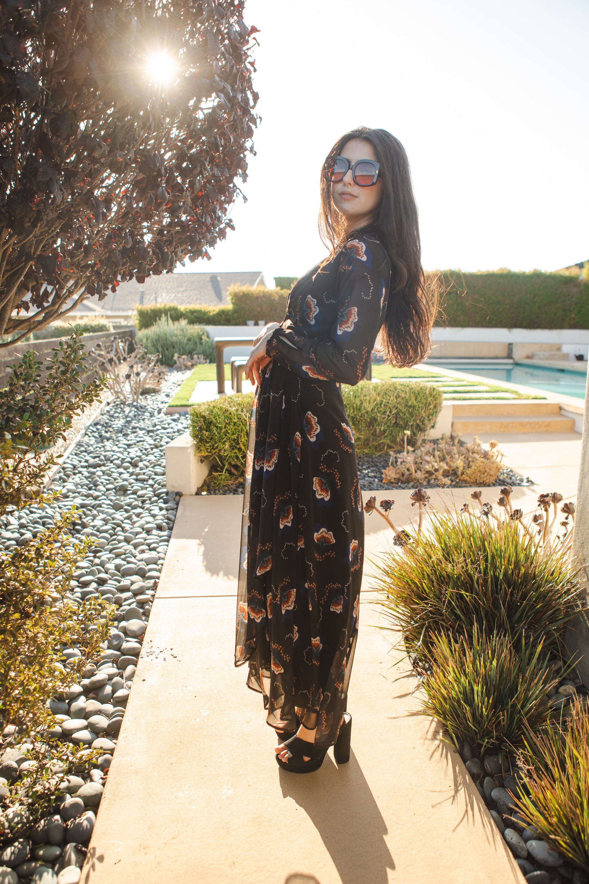 biba deep v maxi dress Biba Bridesmaid Deep V Maxi Dress