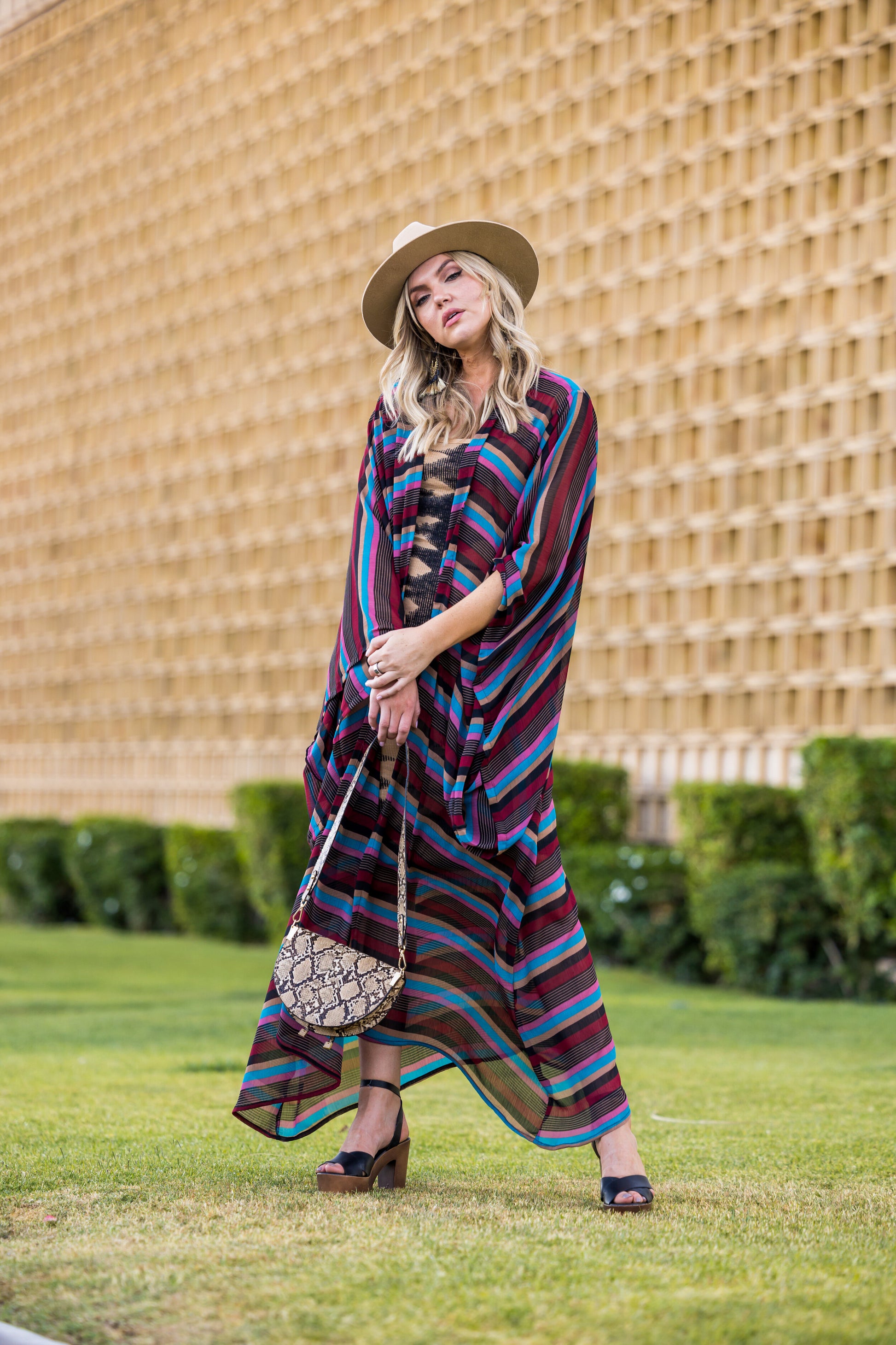 Bodie Stripe Kimono – Jennafer Grace