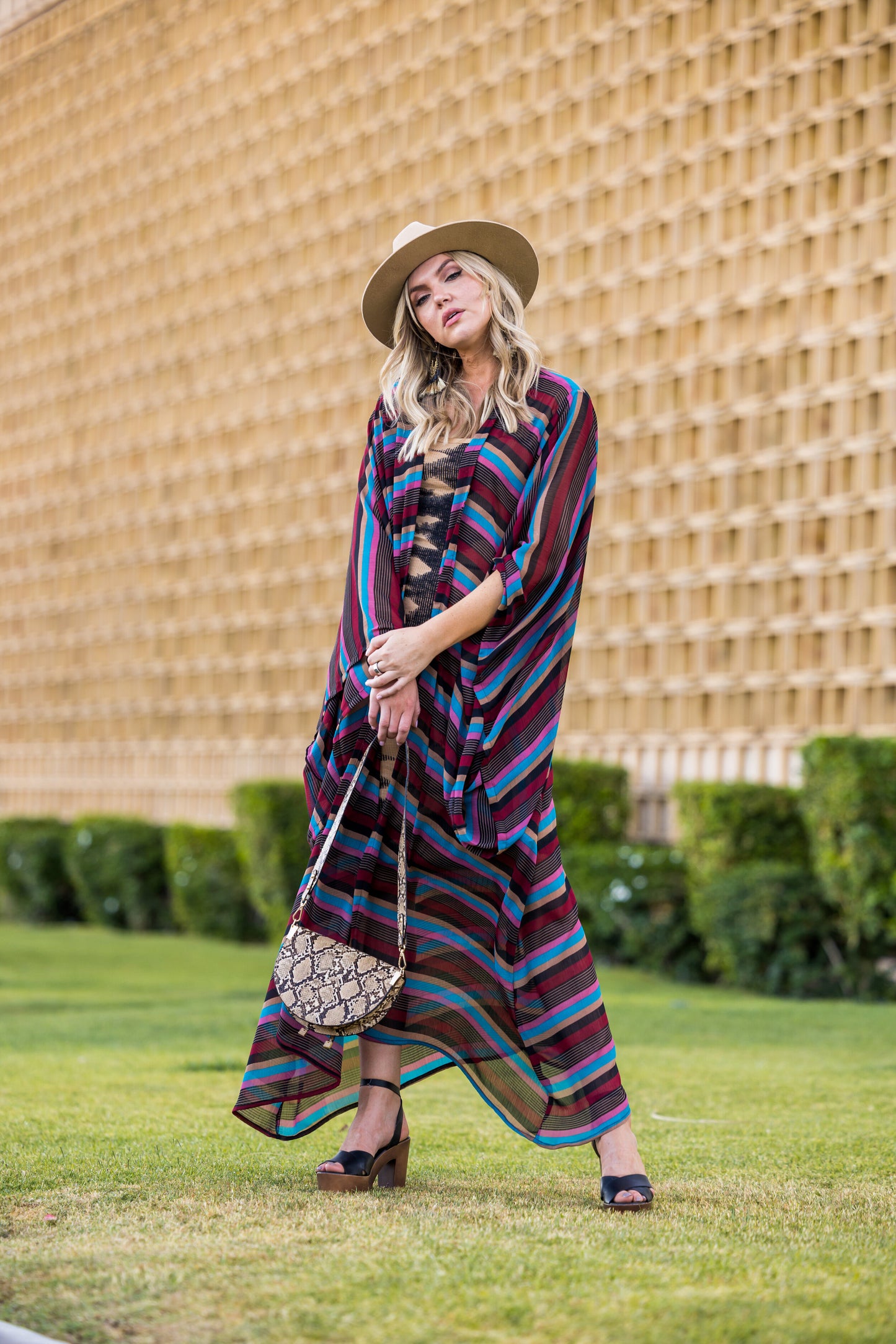 Bodie Stripe Kimono