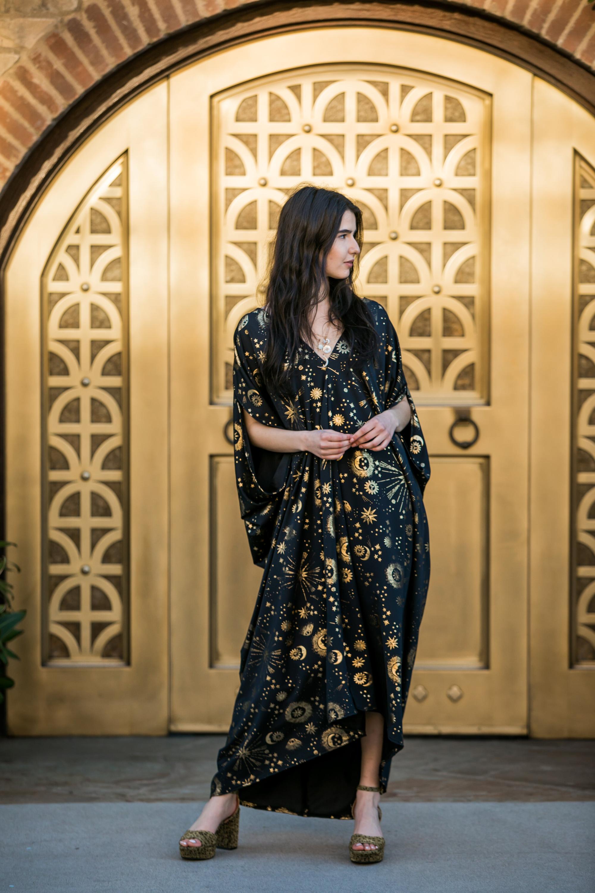 Celestia Caftan Kaftan Dress – Jennafer Grace