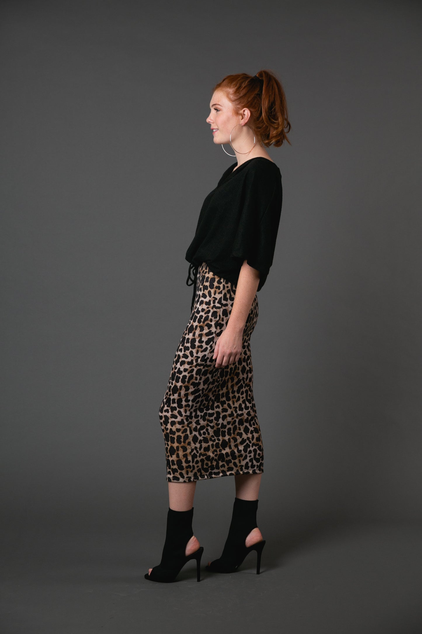 Cheetah Pencil Skirt