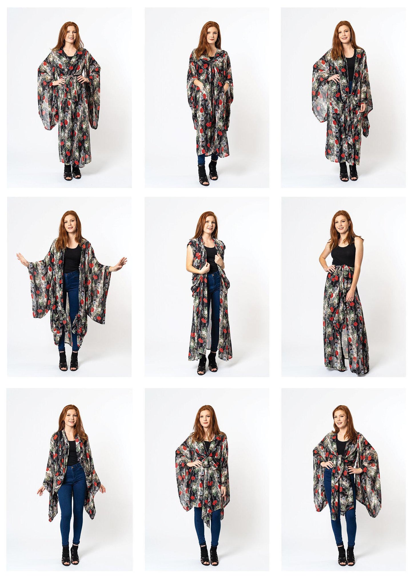 Saffron Blossom Kimono
