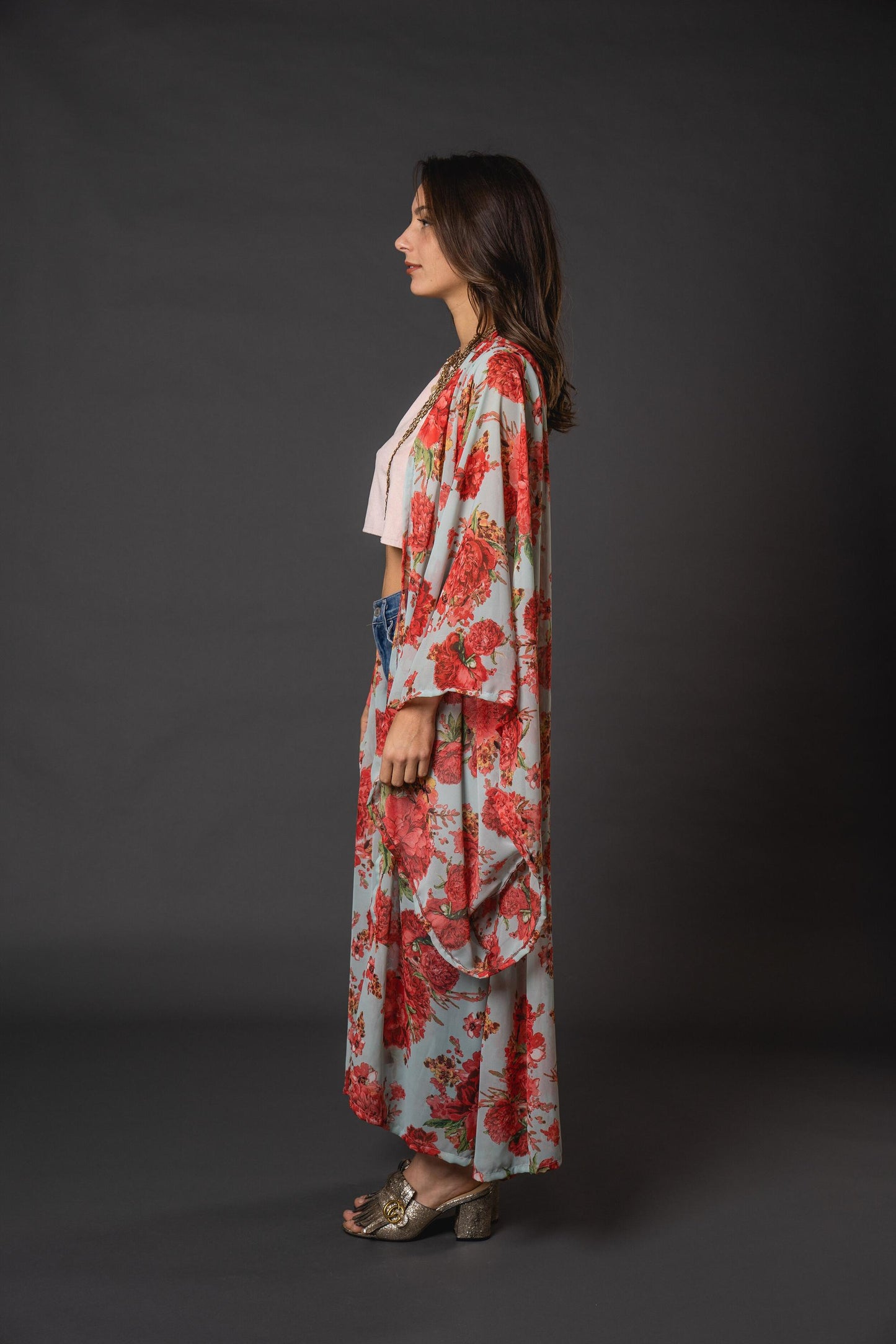 juliette blue red floral kimono jennafergrace handmade pockets omgpockets