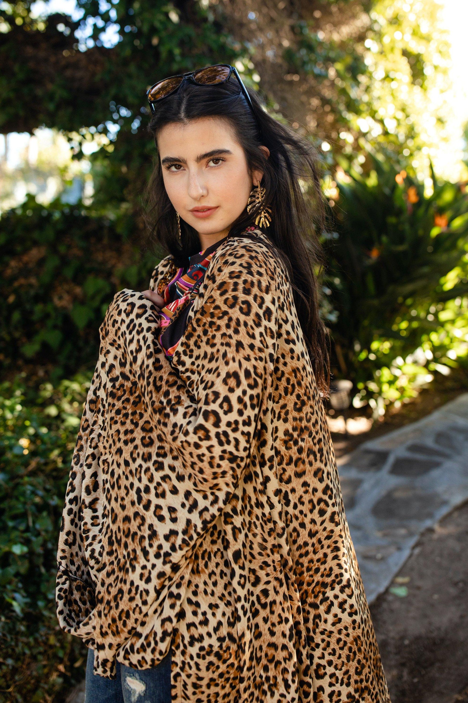 Leon Leopard Kimono – Jennafer Grace