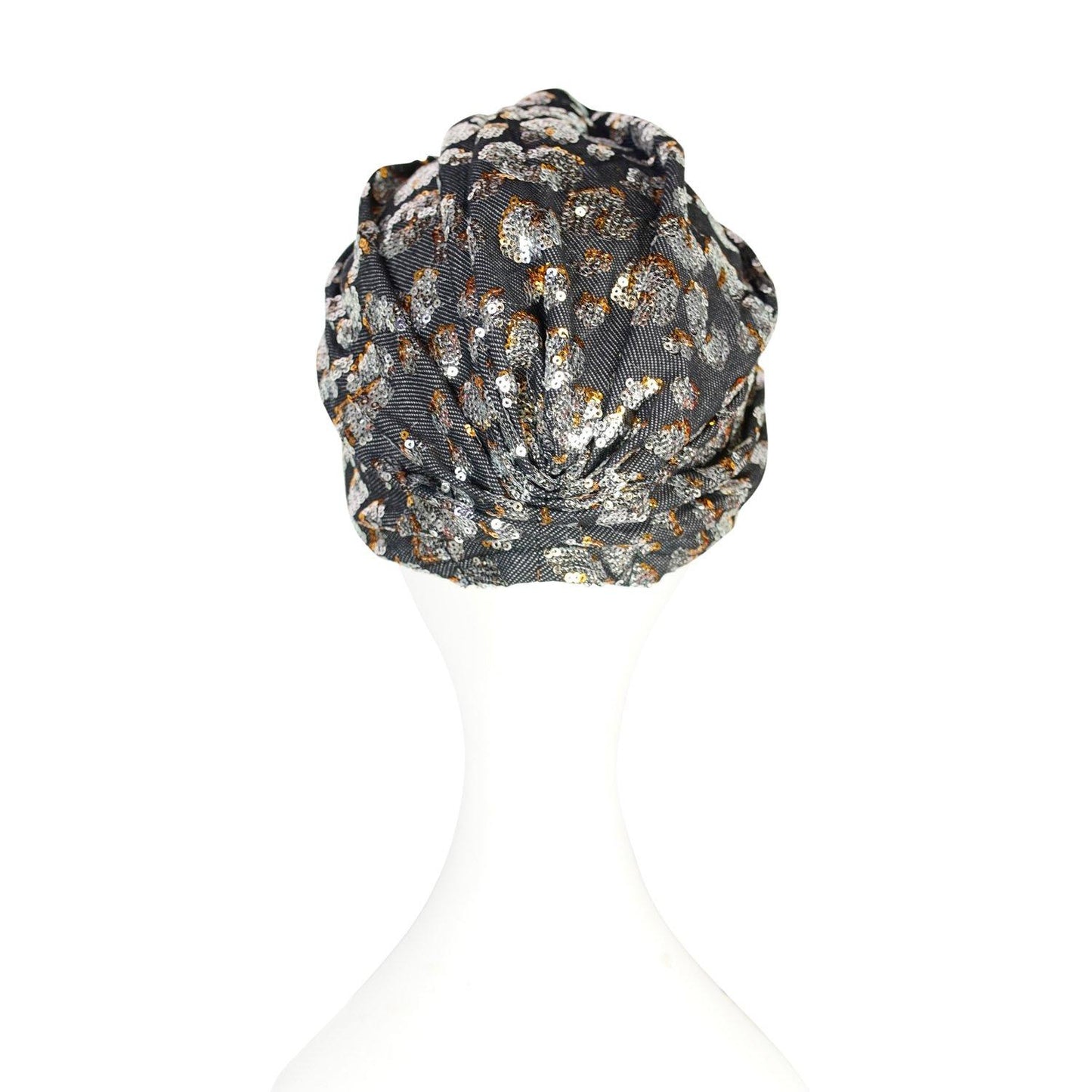 Leopard Sequin Turban