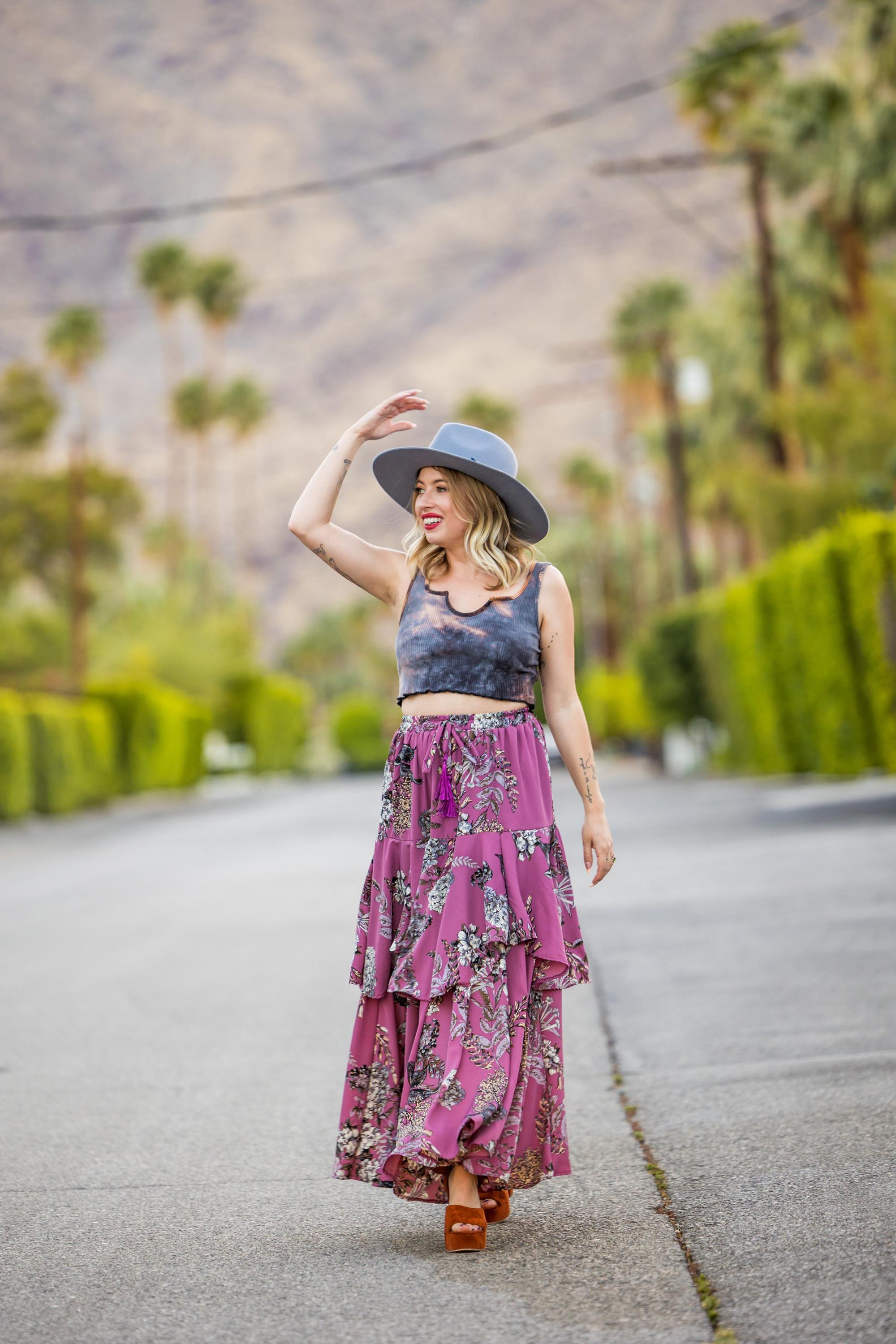 Spell babushka skirt top