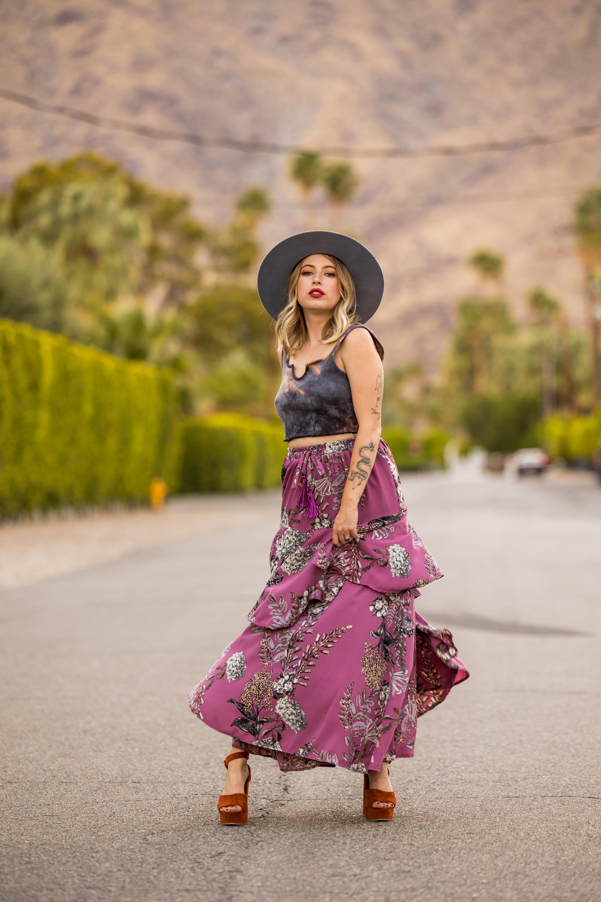 Gypsy store skirt purple