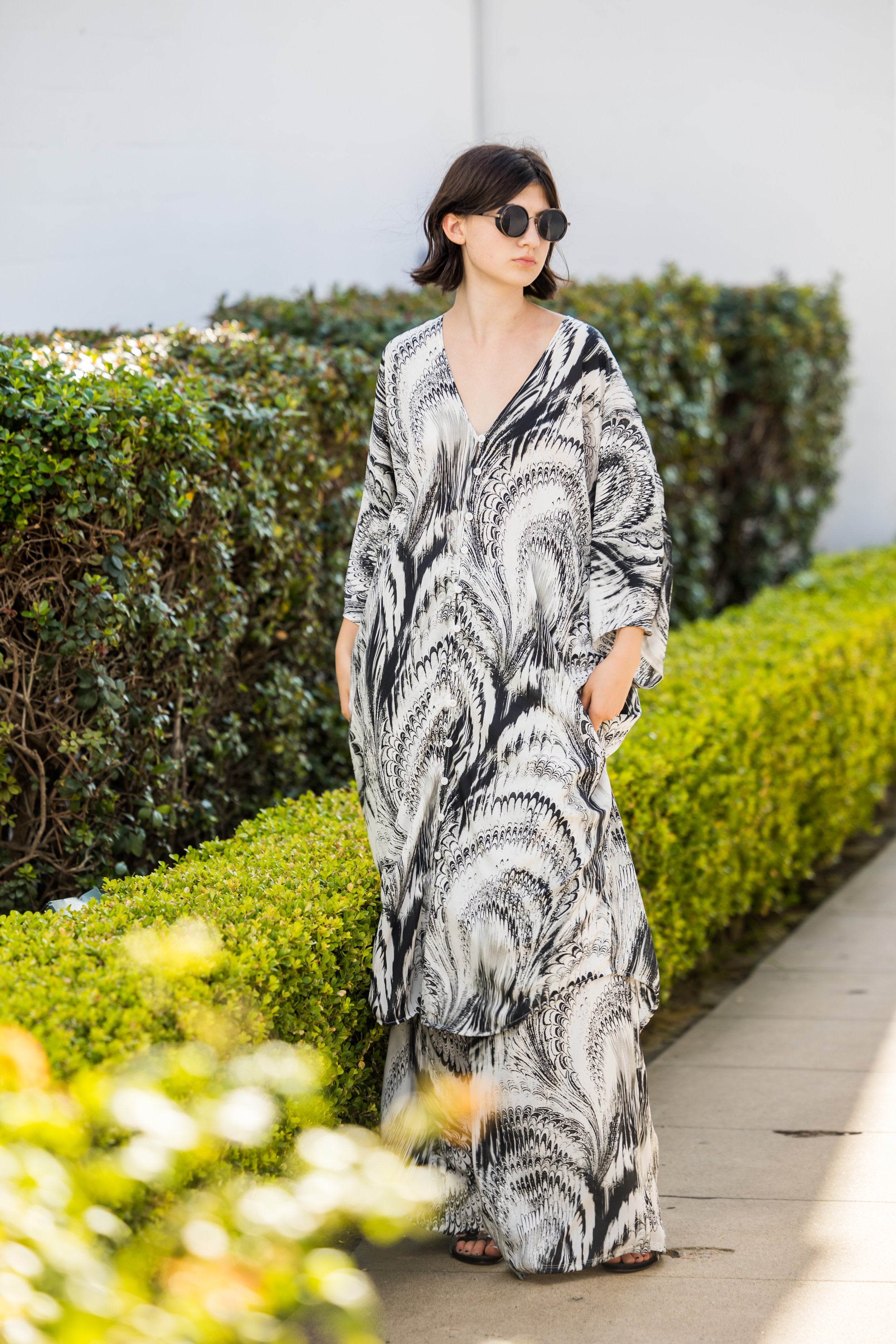 Caftan tunic sales