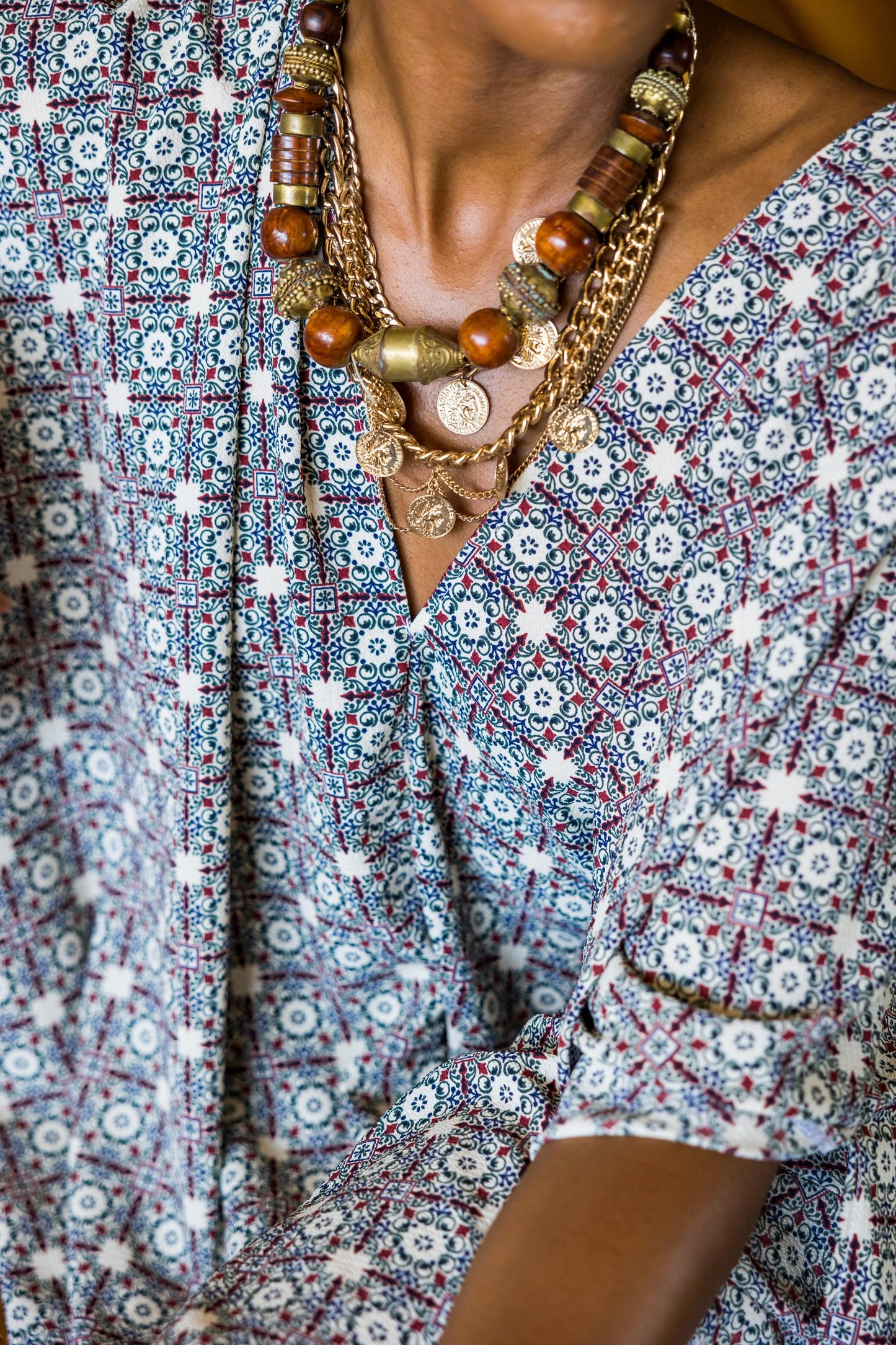 jennafer grace caftan kaftan shift dress boho bohemian hippie lounge resort mumu moroccan marrakesh handmade in usa