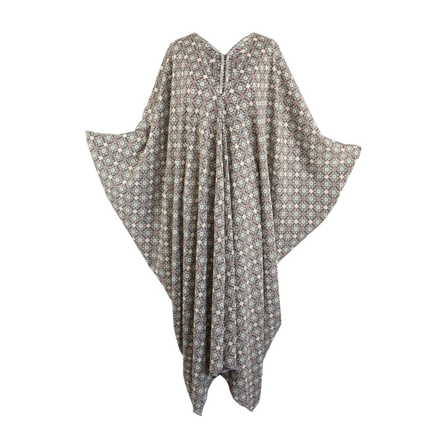 jennafer grace caftan kaftan shift dress boho bohemian hippie lounge resort mumu moroccan marrakesh handmade in usa