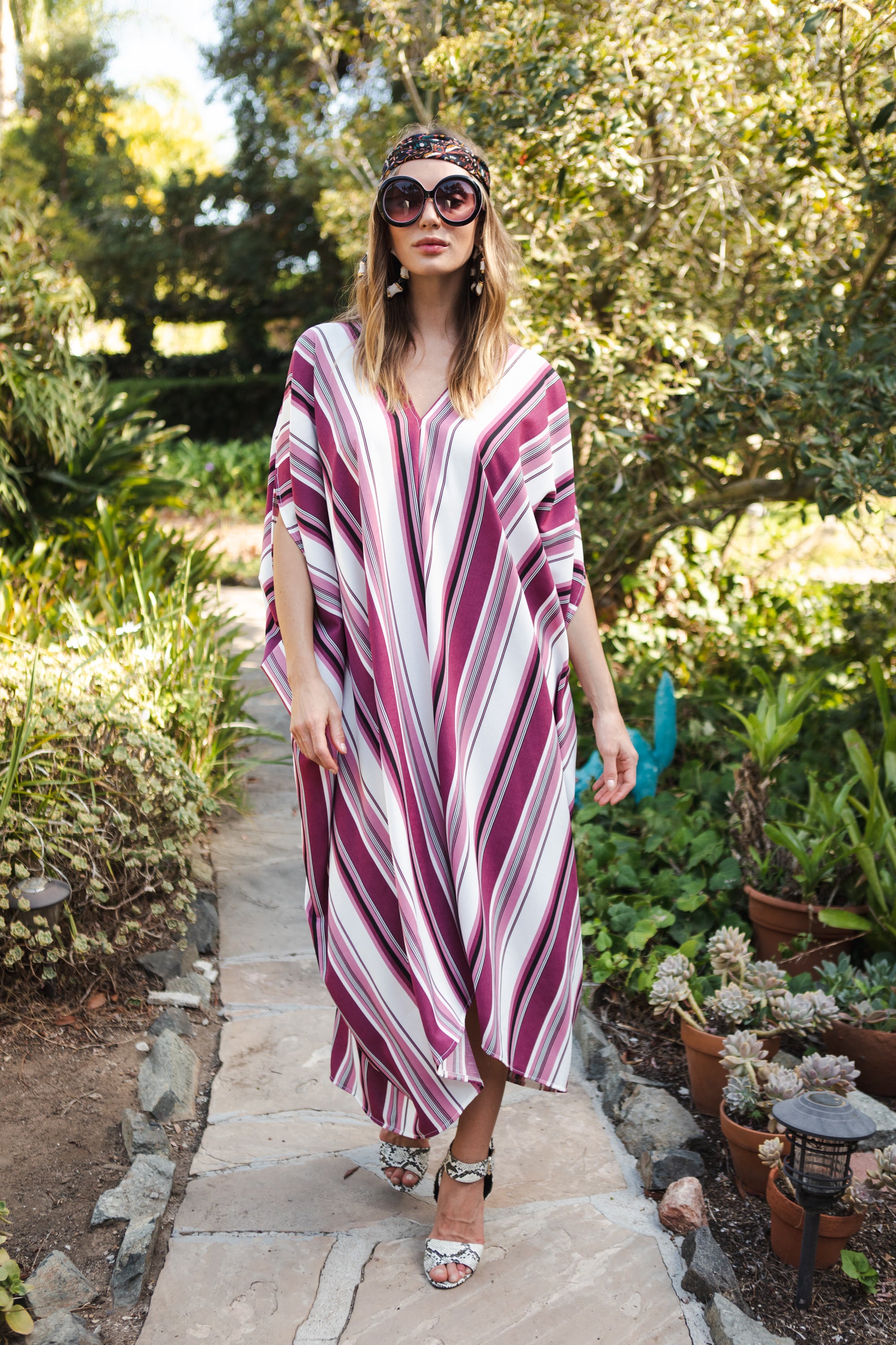 1970s store kaftan dress