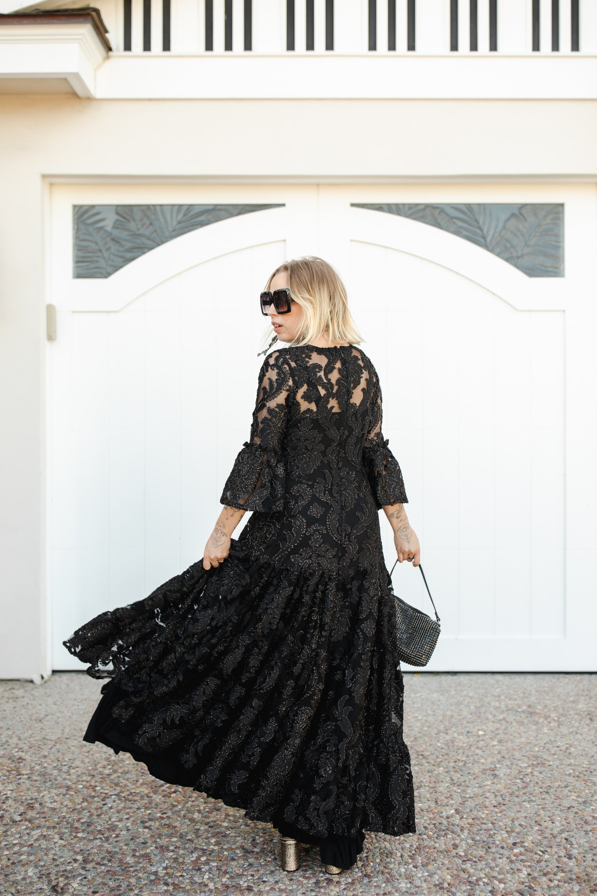 Petite Mystic Lace Tiered Ruffle Dress Jennafer Grace Petite Mystic Lace Tiered Ruffle Dress Jennafer Grace