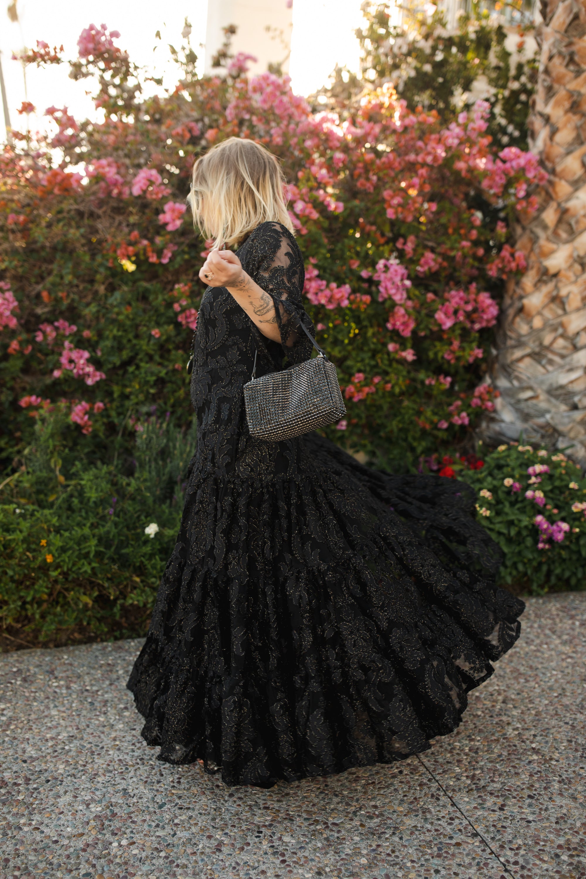 Black lace clearance petite dress