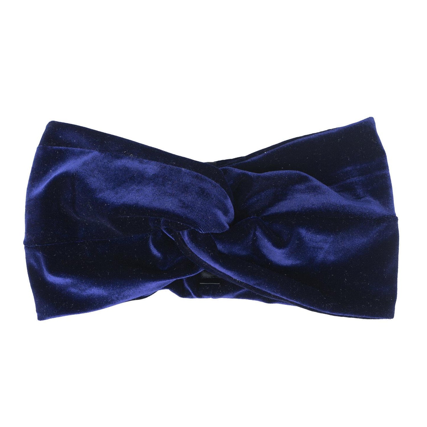Royal Blue Velvet Twist Headband
