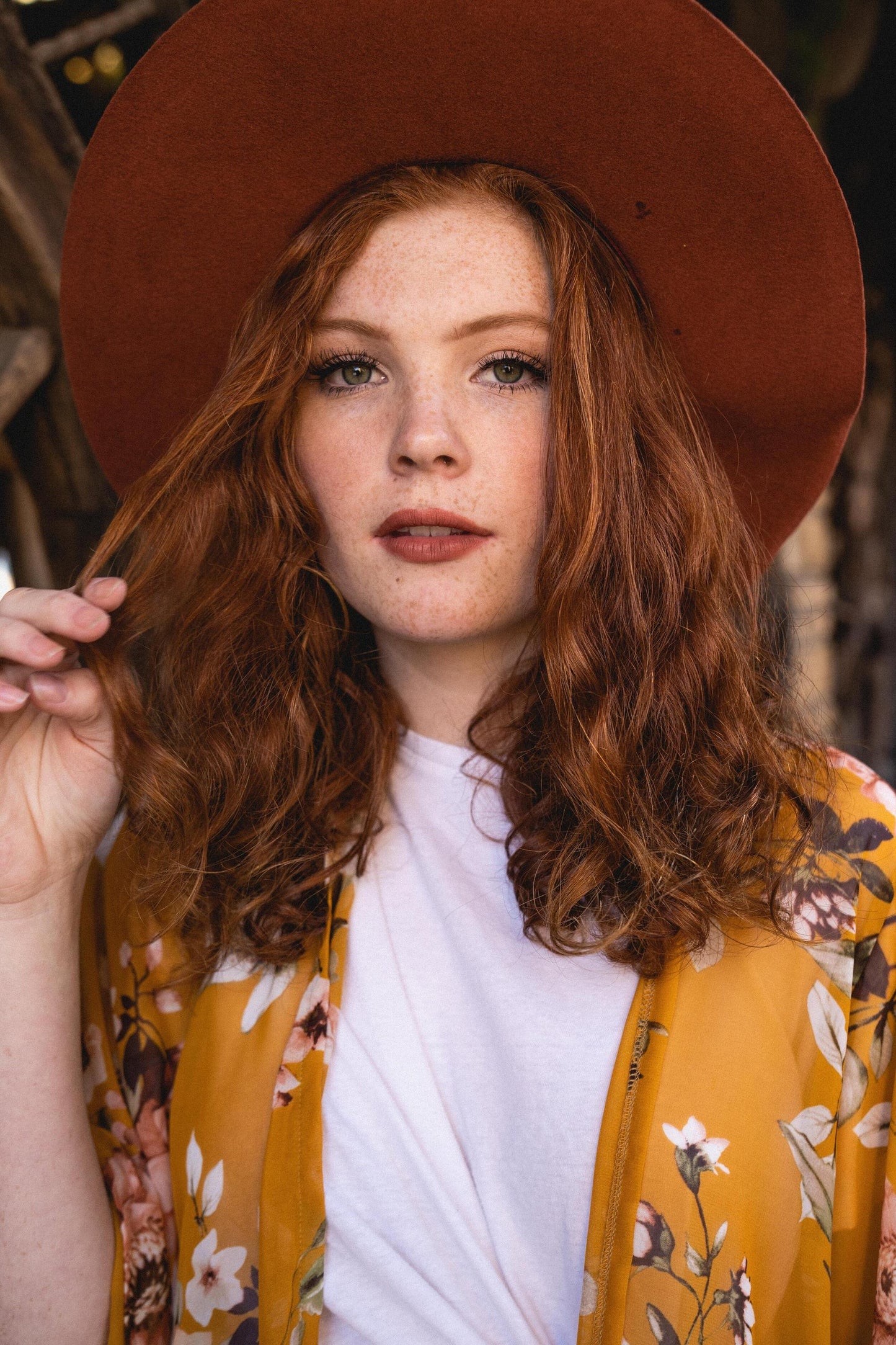 Saffron Blossom Kimono