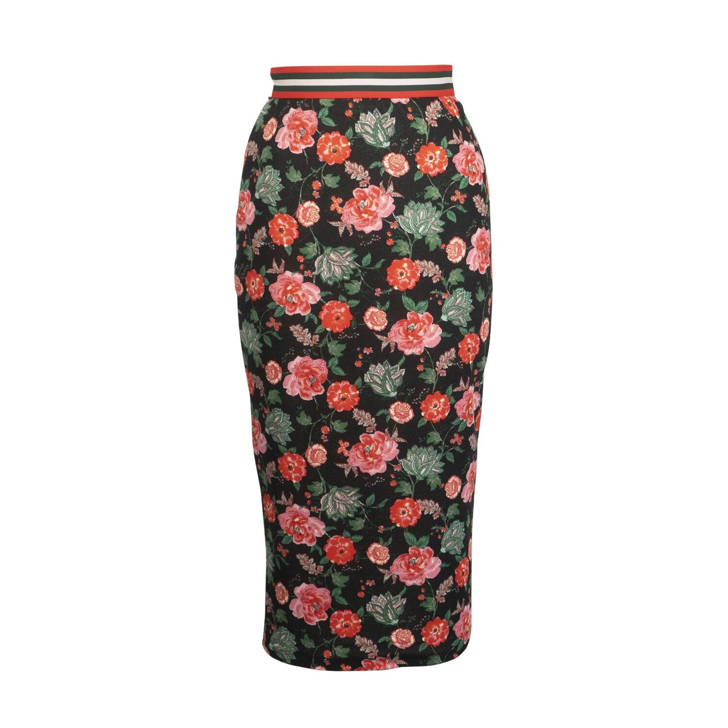 Sweet Brier Floral Pencil Skirt X Small